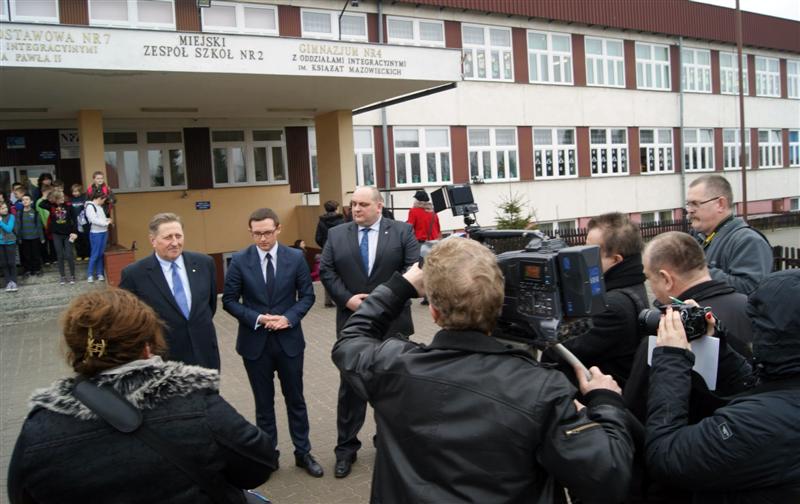 Wiceminister edukacji w Ciechanowie – 5 marca 2014