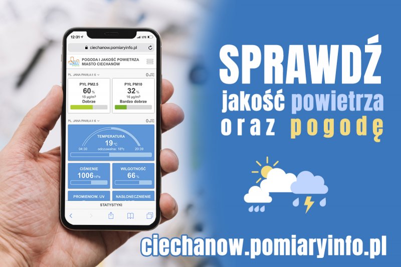 Rozbudowana aplikacja do monitorowania pogody i jakości powietrza