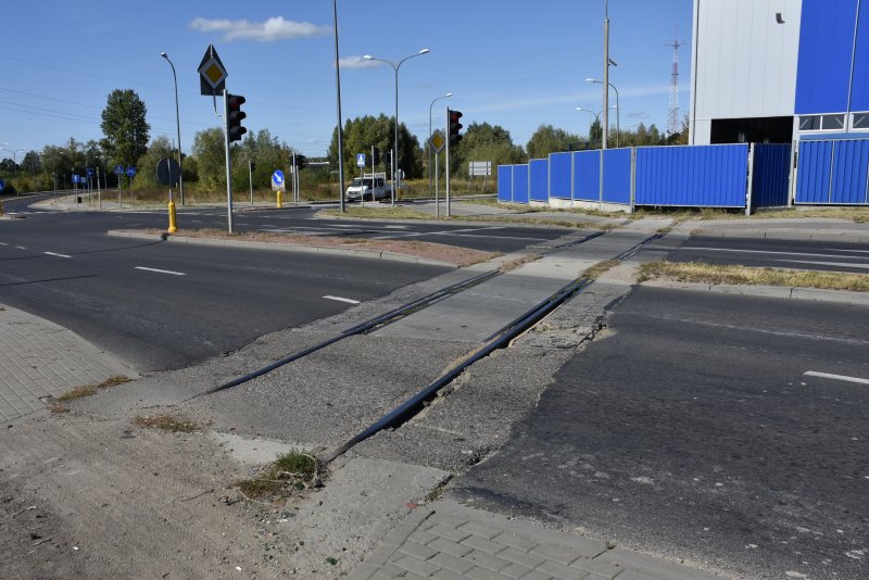 Likwidacja torów po bocznicy na ul. Mleczarskiej