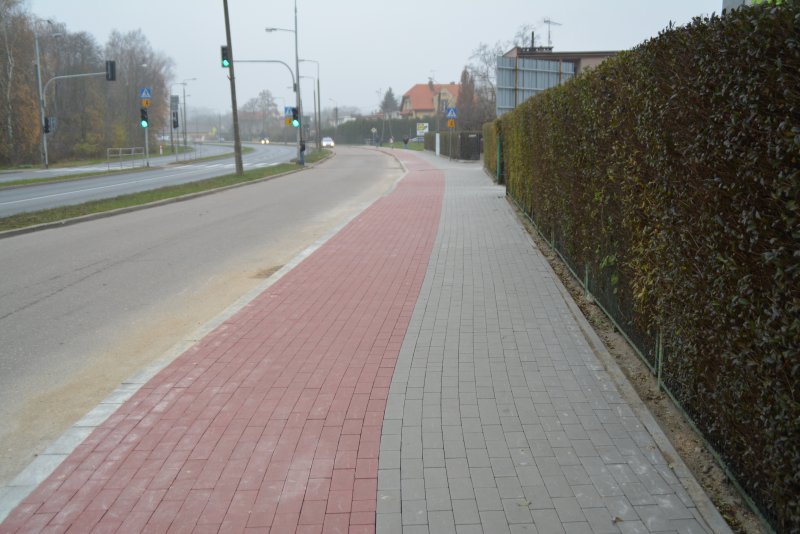 Przedłużenie ciągu dla pieszych i rowerzystów przy ul. Tatarskiej