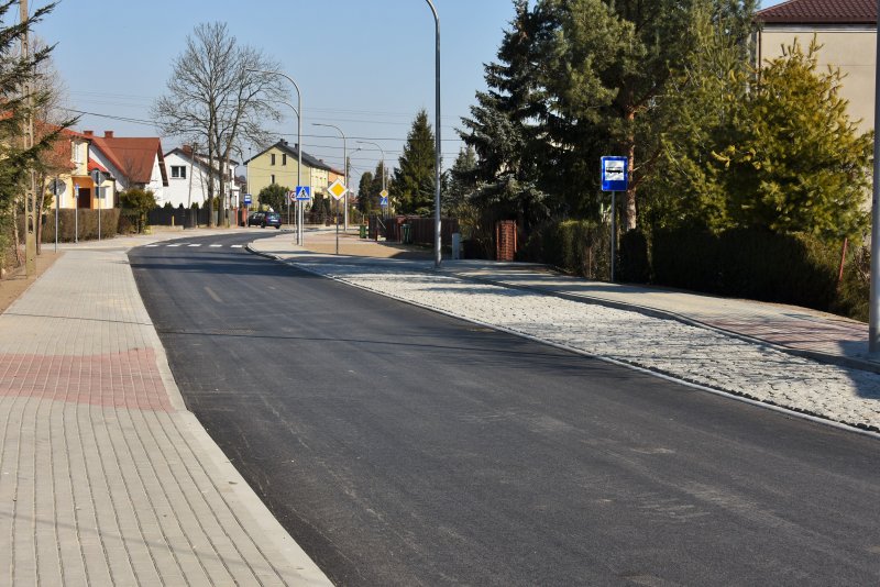 Zakończono modernizację ul. Wesołej i ul. Różanej