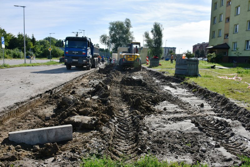 Budowa miejsc parkingowych przy ul. Powstańców Wielkopolskich