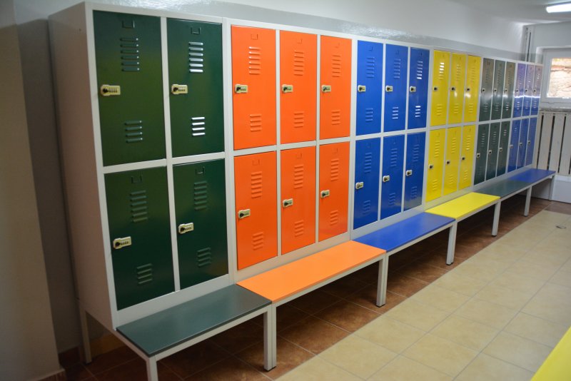 Zamontowano blisko 1000 szafek dla uczniów SP nr 3