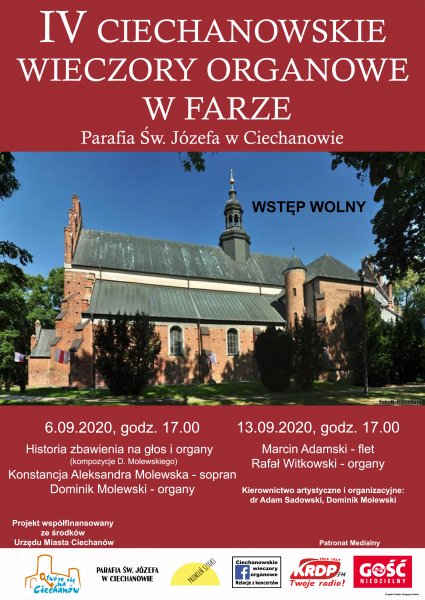 Wieczory organowe w Farze