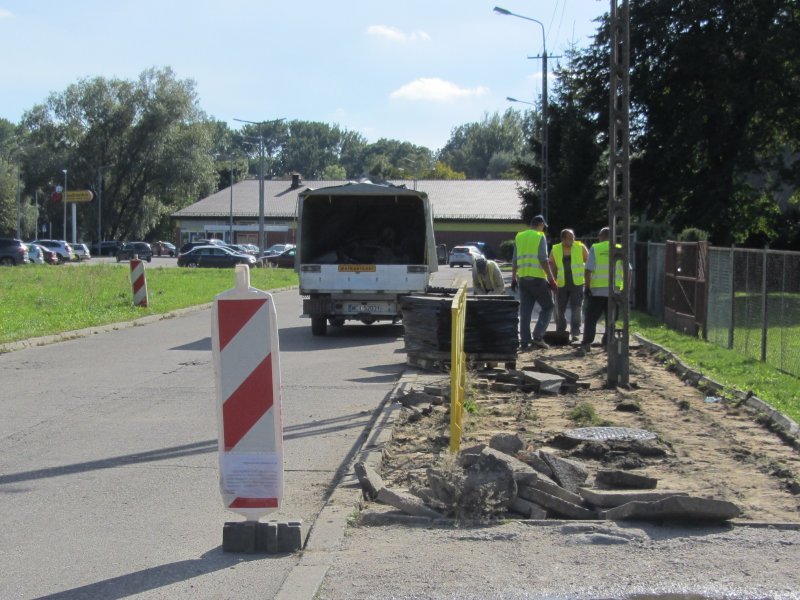 Kolejny etap prac remontowych na ul. Tatarskiej