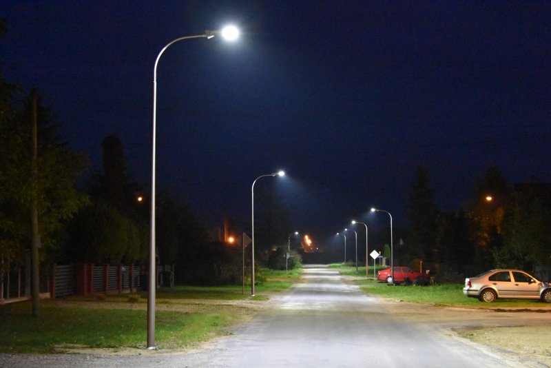 Powstało oświetlenie przy ul. Błękitnej i Złotej