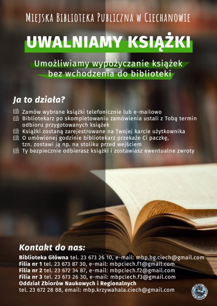 Miejska biblioteka „uwalnia” książki