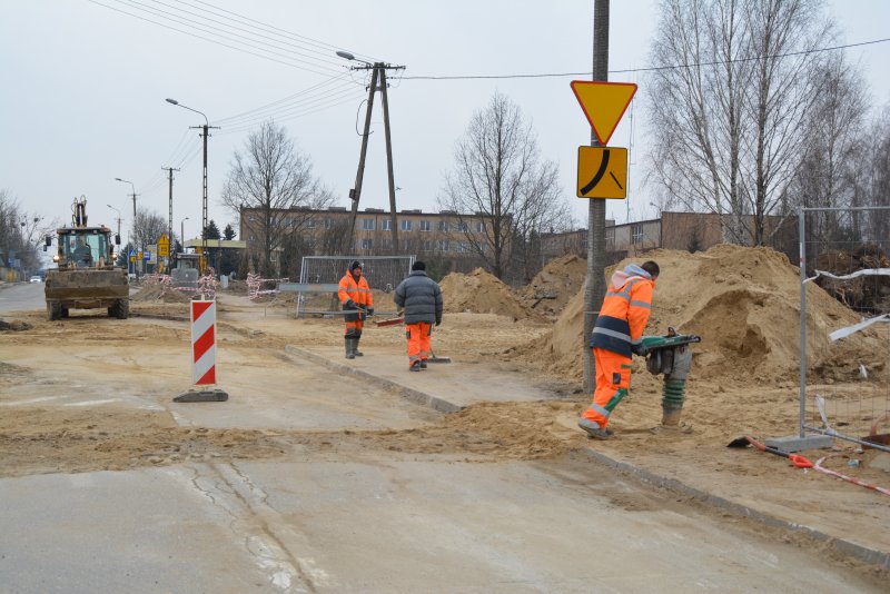 Trwa modernizacja ul. Granicznej – apel o szczególną ostrożność