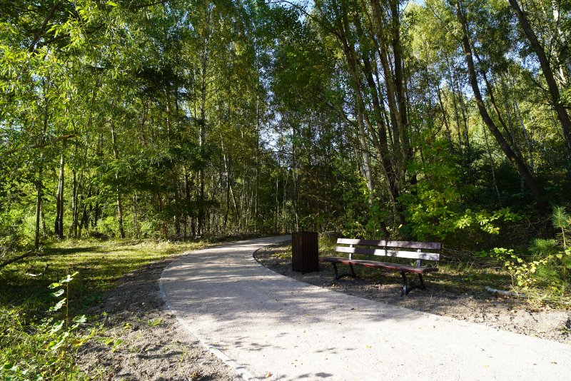 Nowe ścieżki dla pieszych i rowerzystów przy zbiornikach wodnych na Krubinie
