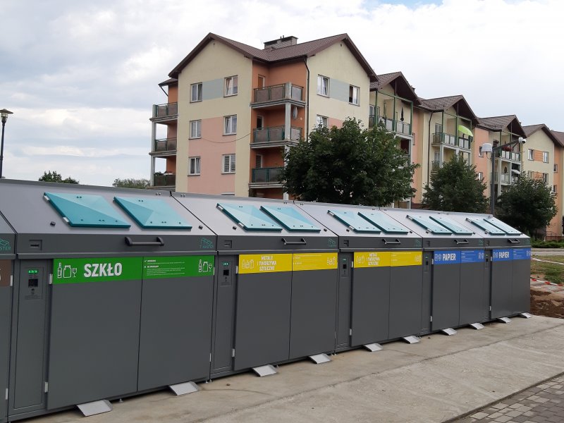 System inteligentnych pojemników na odpady z promesą BGK