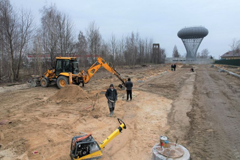 Budowa nowej drogi do Parku Nauki Torus