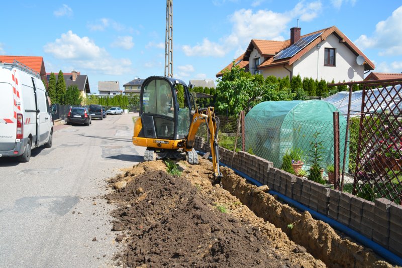 Powstaje oświetlenie w ul. Willowej