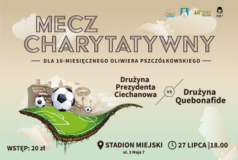 Mecz charytatywny samorządowców z raperami