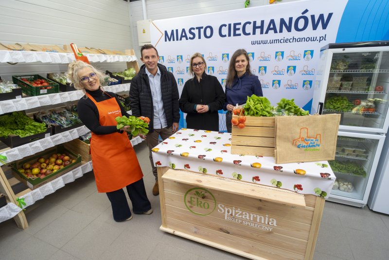 EkoSpiżarnia – powstał pierwszy sklep społeczny w Ciechanowie