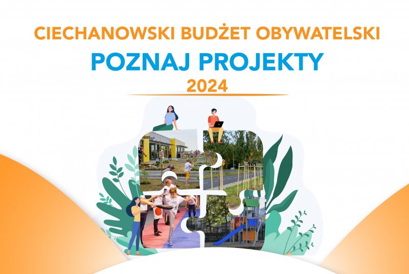Ciechanowski Budżet Obywatelski 2024 – poznaj projekty