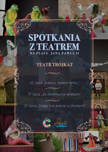 Plenerowe teatry dla dzieci przed ratuszem