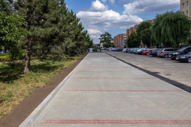 Parking na „Aleksandrówce” po remoncie