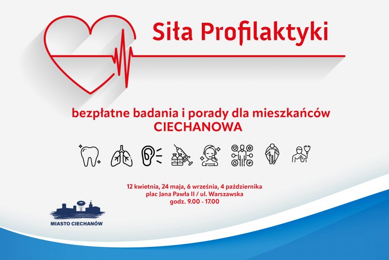 Siła profilaktyki – bezpłatne badania i porady dla mieszkańców
