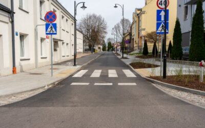 Zakończono przebudowę ulic: Nadrzecznej i Dolnej