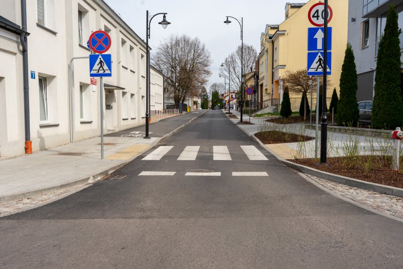 Zakończono przebudowę ulic: Nadrzecznej i Dolnej