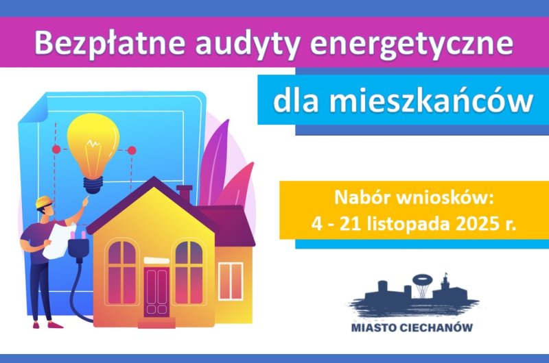 Bezpłatne audyty energetyczne – nabór wniosków