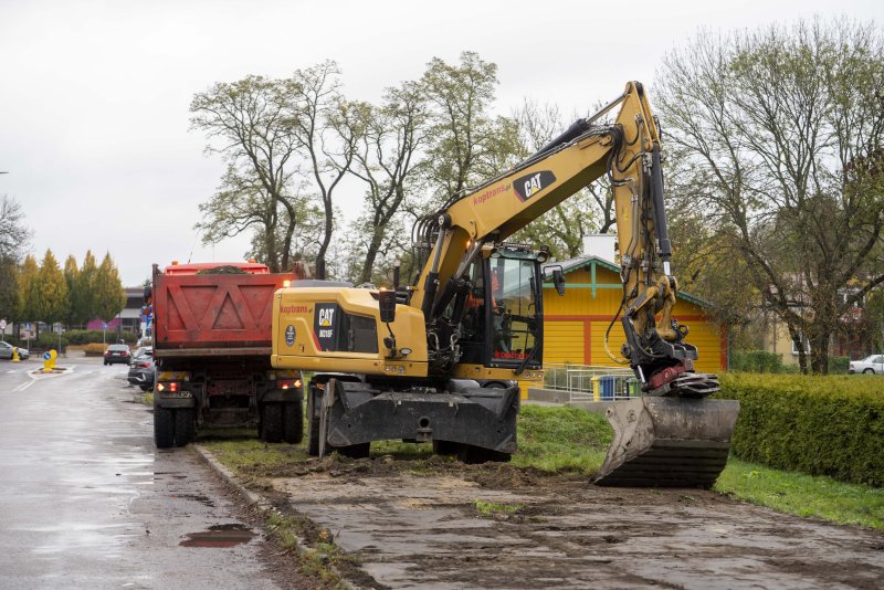 Ruszyła przebudowa ul. Fabrycznej, budowa ścieżki rowerowej i park & ride