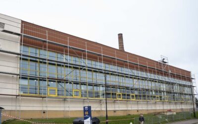 Remont dachu krytej pływalni