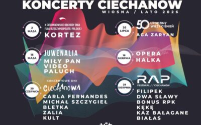 Jakie koncerty wiosną i latem w Ciechanowie