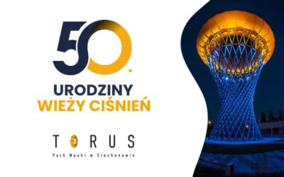 Obchody 50-tych urodzin ciechanowskiej wieży ciśnień