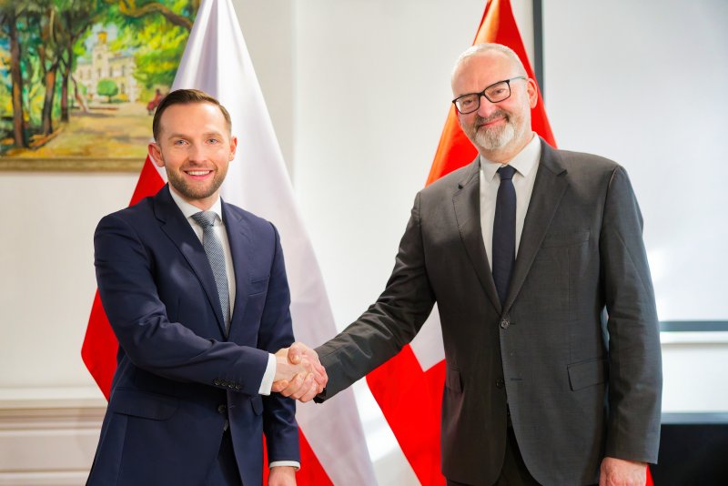 Ambasador Szwajcarii na inauguracji projektu w Ciechanowie