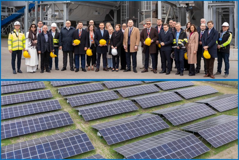 Pierwsza miejska farma fotowoltaiczna i drugi kocioł na biomasę już działają