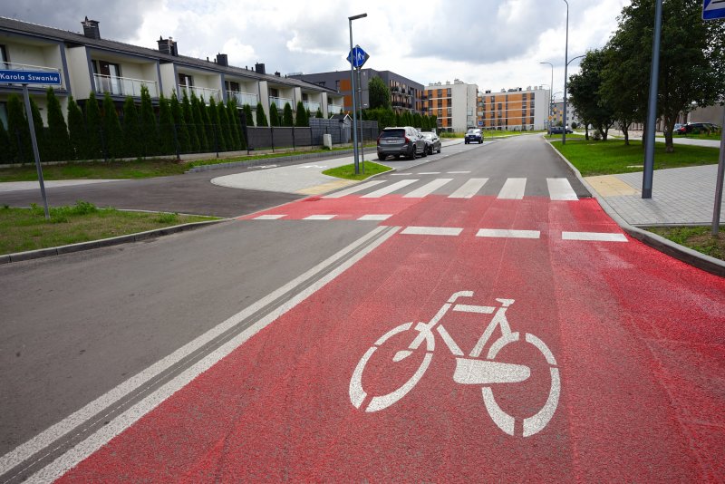 Ul. Szwanke po kompleksowej modernizacji