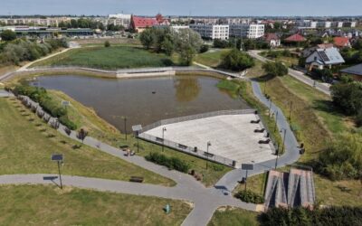 Zbiornik retencyjny na Jeziorku i nowy teren rekreacyjny udostępnione