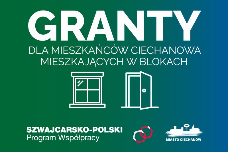 Granty na wymianę okien i drzwi w mieszkaniach